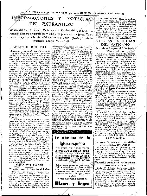 ABC SEVILLA 30-03-1933 página 29