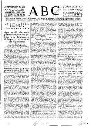 ABC MADRID 31-03-1933 página 15