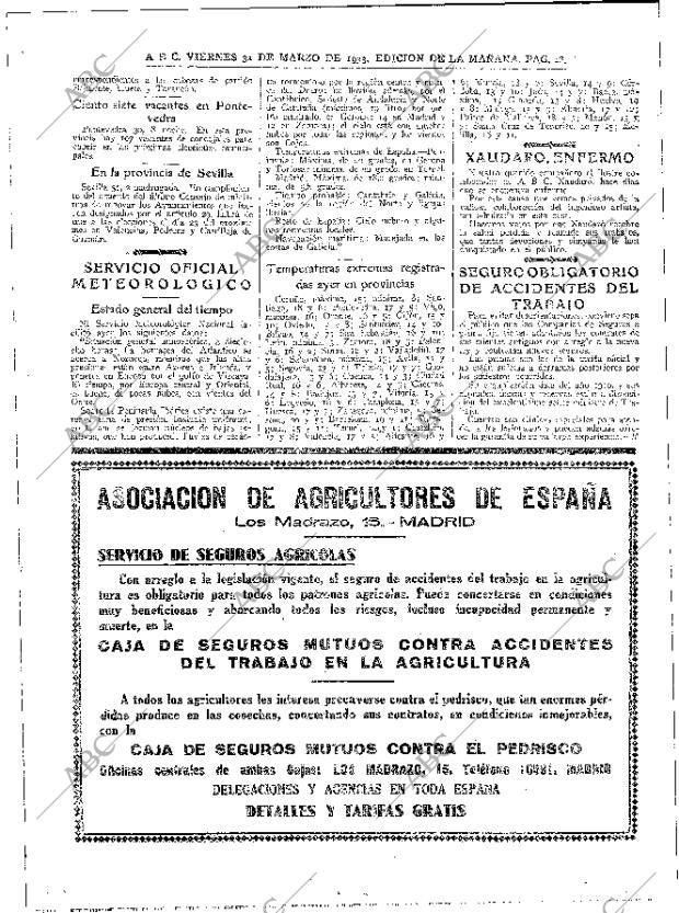 ABC MADRID 31-03-1933 página 18