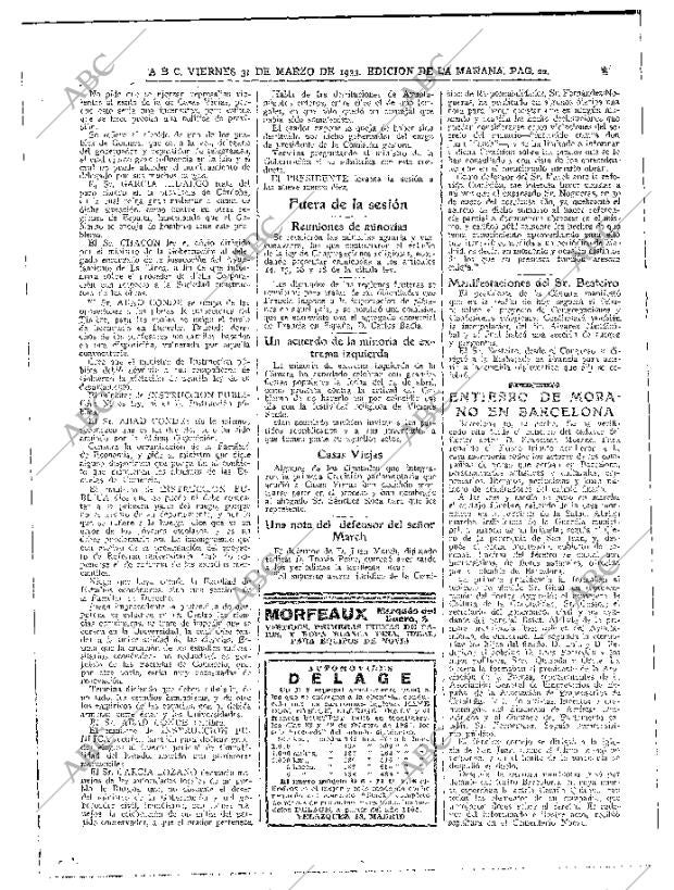 ABC MADRID 31-03-1933 página 22