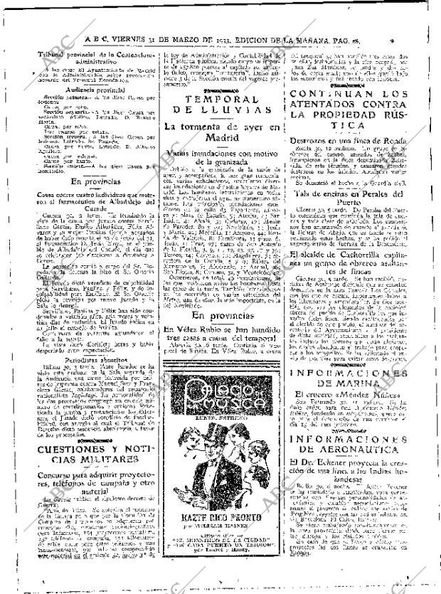 ABC MADRID 31-03-1933 página 28