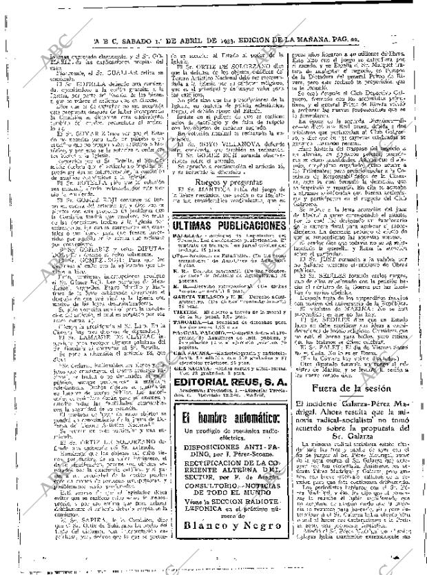 ABC MADRID 01-04-1933 página 22