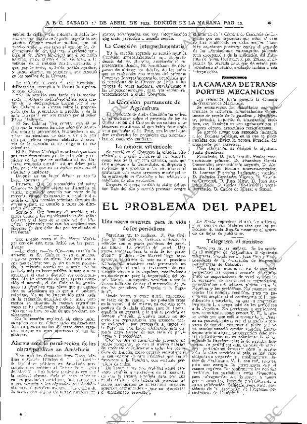 ABC MADRID 01-04-1933 página 23