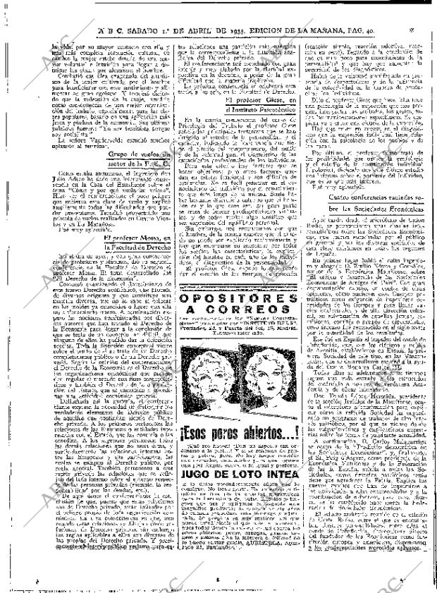 ABC MADRID 01-04-1933 página 40