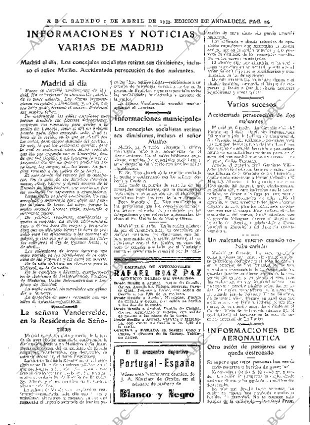 ABC SEVILLA 01-04-1933 página 11