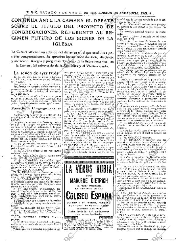 ABC SEVILLA 01-04-1933 página 7