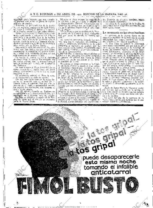 ABC MADRID 02-04-1933 página 36