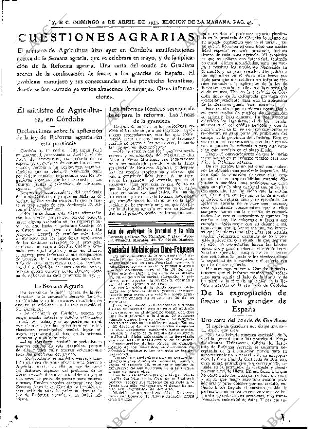 ABC MADRID 02-04-1933 página 43