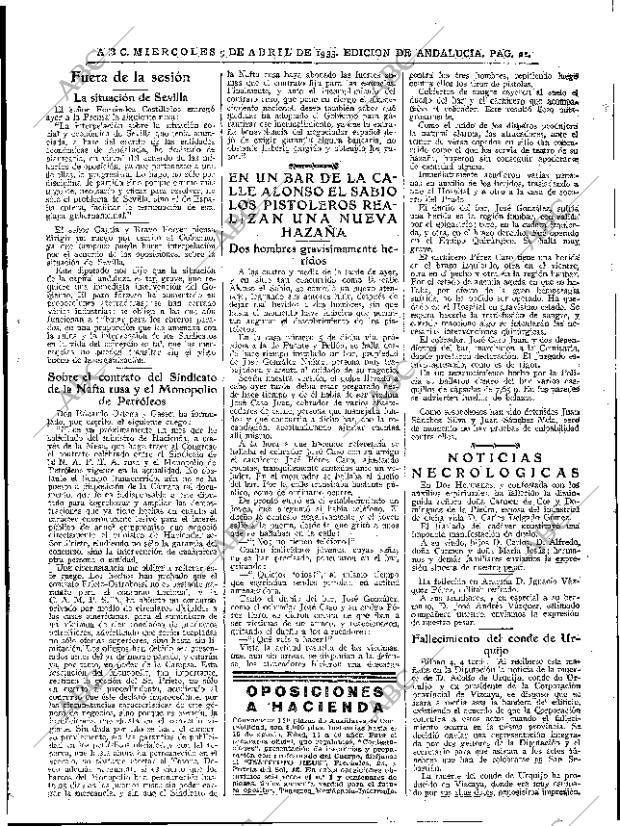 ABC SEVILLA 05-04-1933 página 21