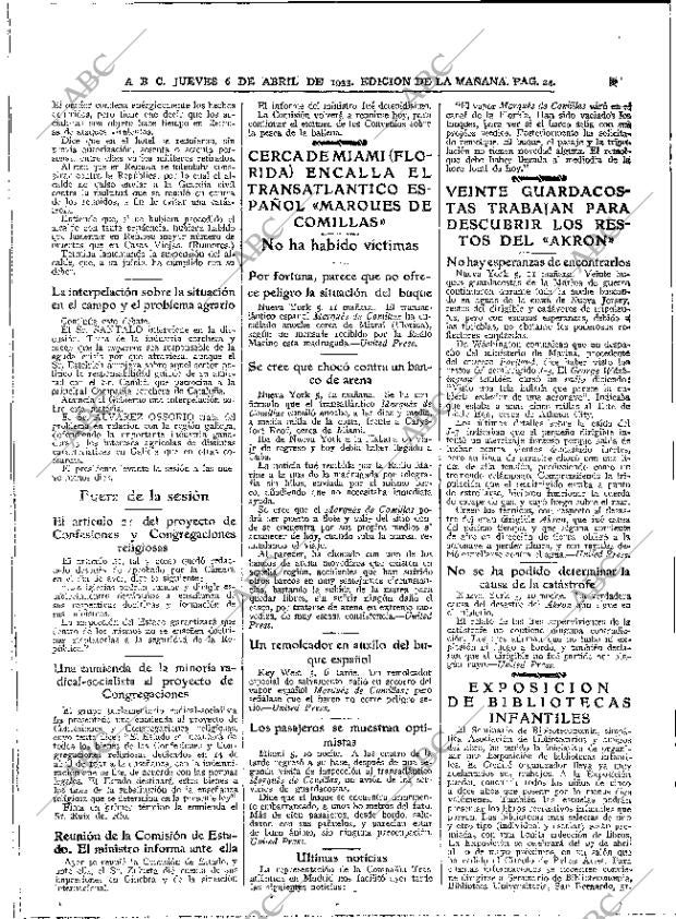 ABC MADRID 06-04-1933 página 24