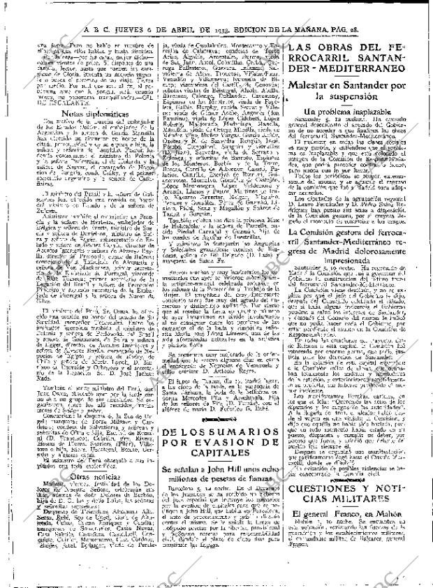ABC MADRID 06-04-1933 página 28
