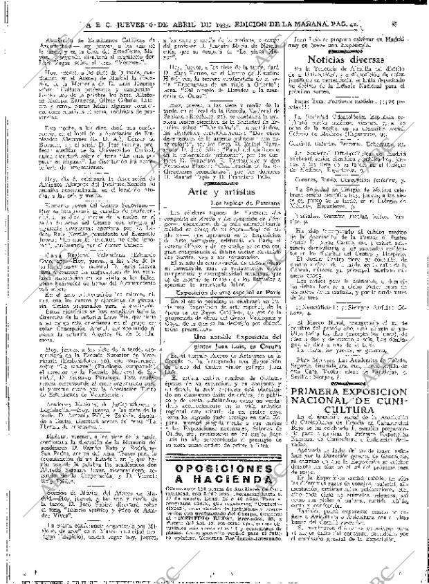 ABC MADRID 06-04-1933 página 42