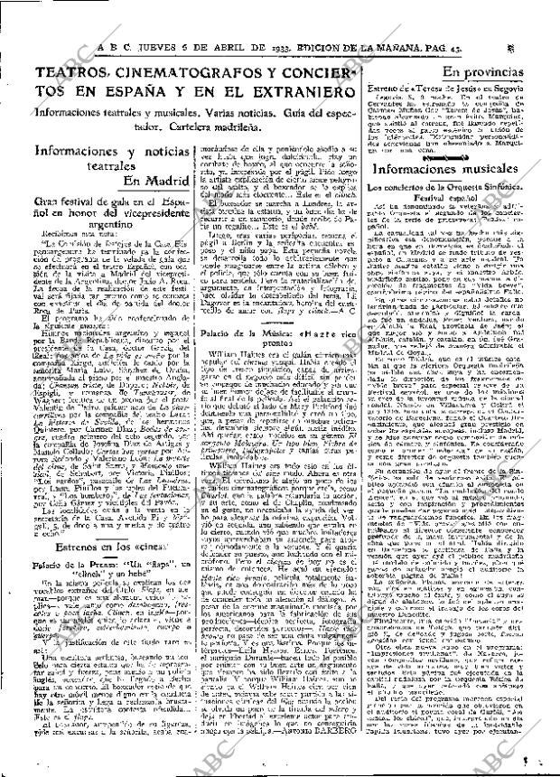 ABC MADRID 06-04-1933 página 45