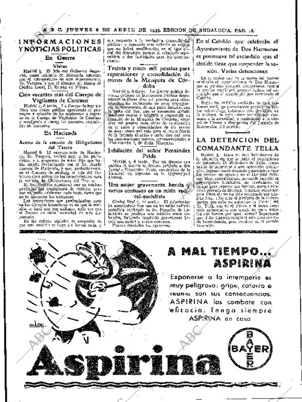 ABC SEVILLA 06-04-1933 página 18