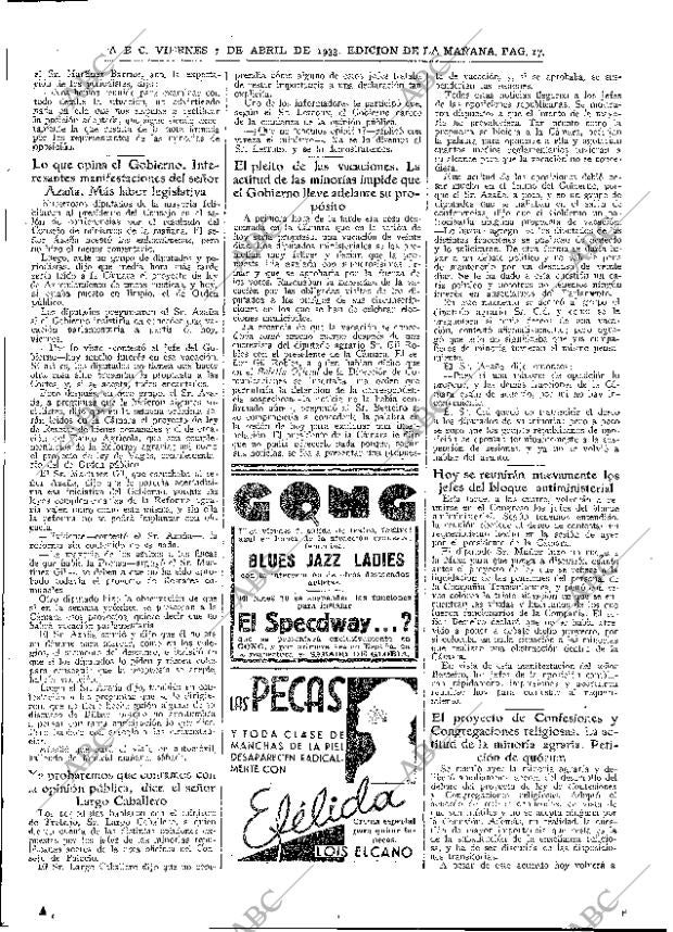 ABC MADRID 07-04-1933 página 17