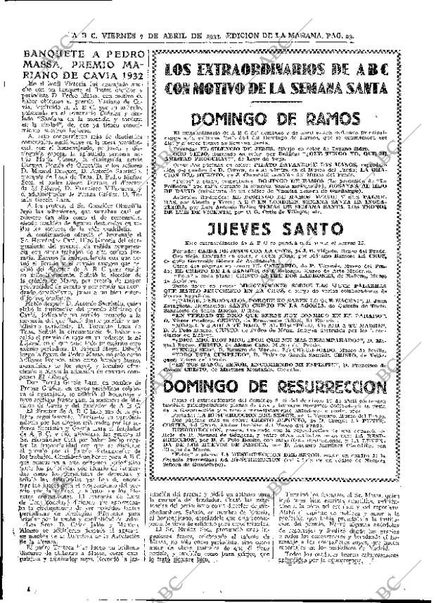 ABC MADRID 07-04-1933 página 23