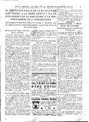 ABC MADRID 07-04-1933 página 25