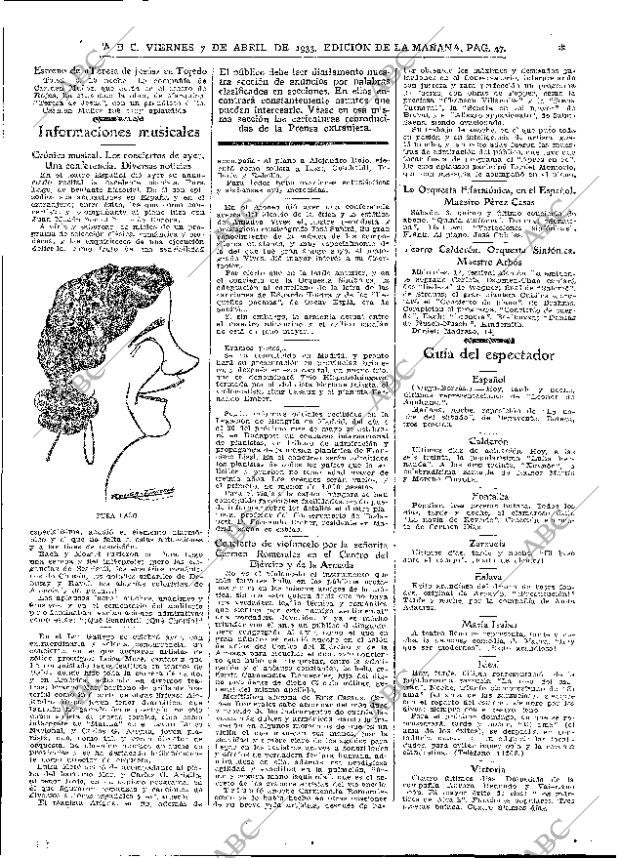 ABC MADRID 07-04-1933 página 47