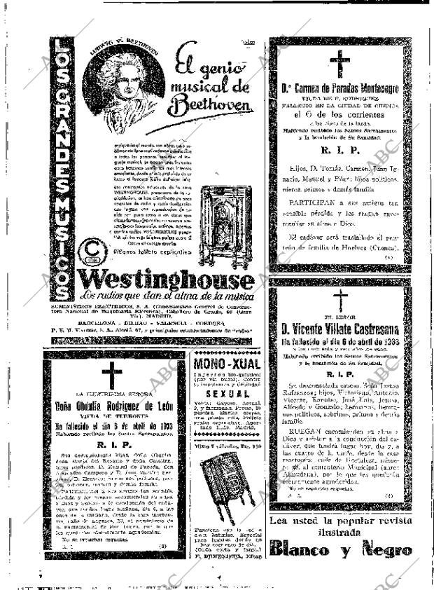 ABC MADRID 07-04-1933 página 54