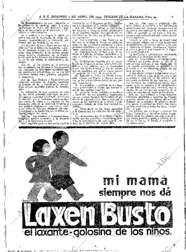 ABC MADRID 09-04-1933 página 44