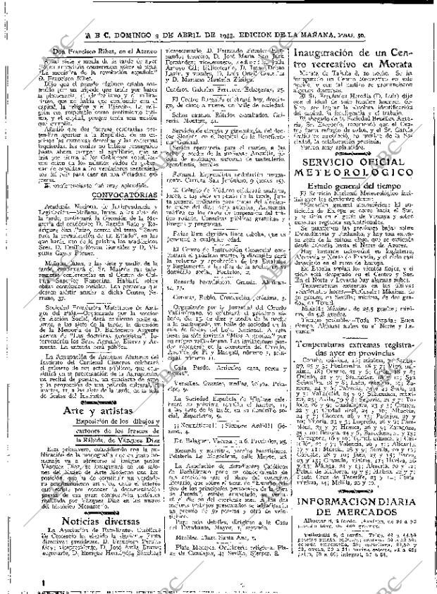 ABC MADRID 09-04-1933 página 50