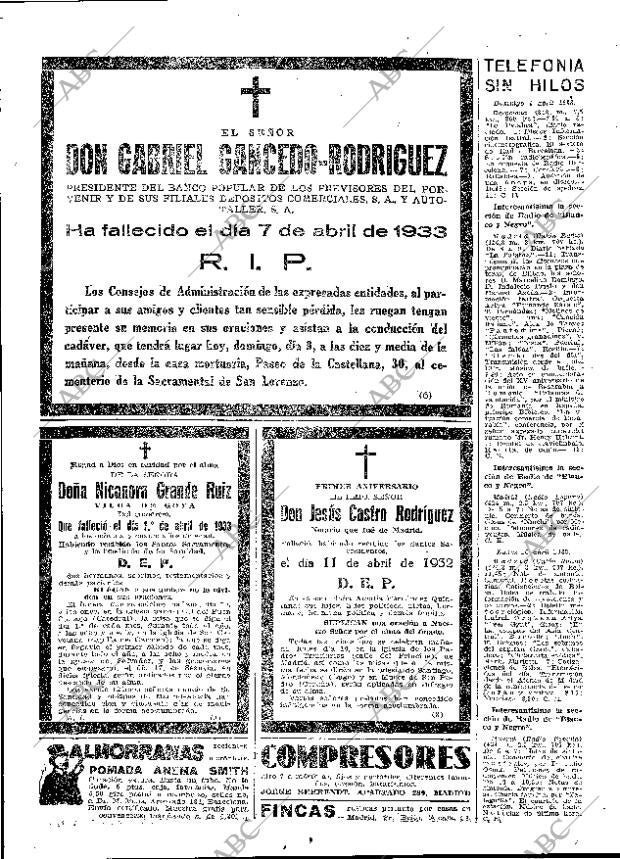 ABC MADRID 09-04-1933 página 63