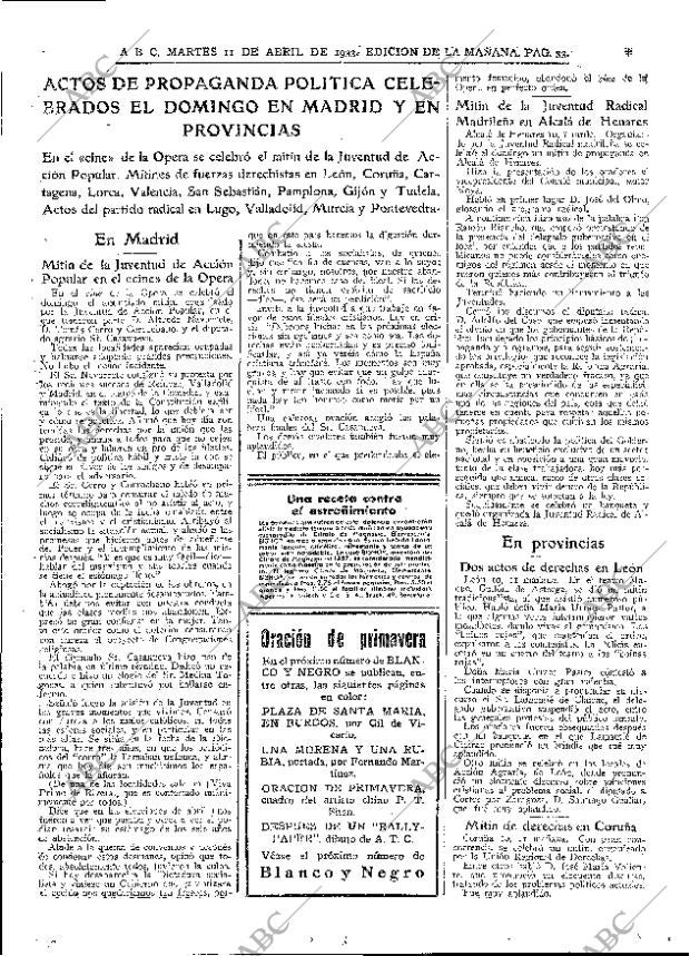 ABC MADRID 11-04-1933 página 33