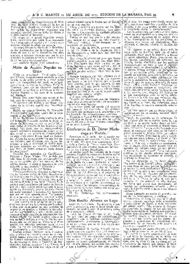 ABC MADRID 11-04-1933 página 35