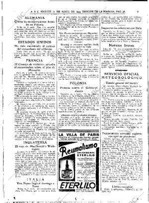 ABC MADRID 11-04-1933 página 38