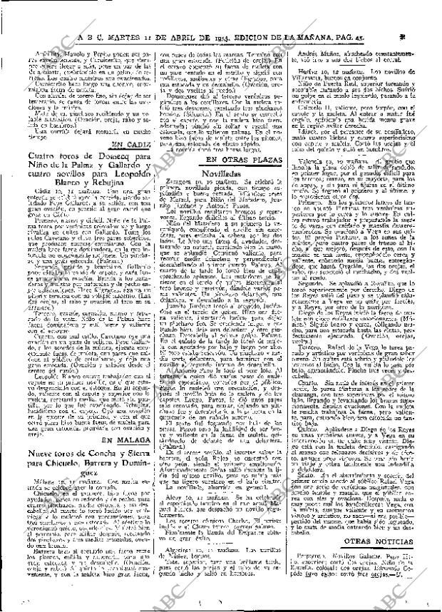 ABC MADRID 11-04-1933 página 45