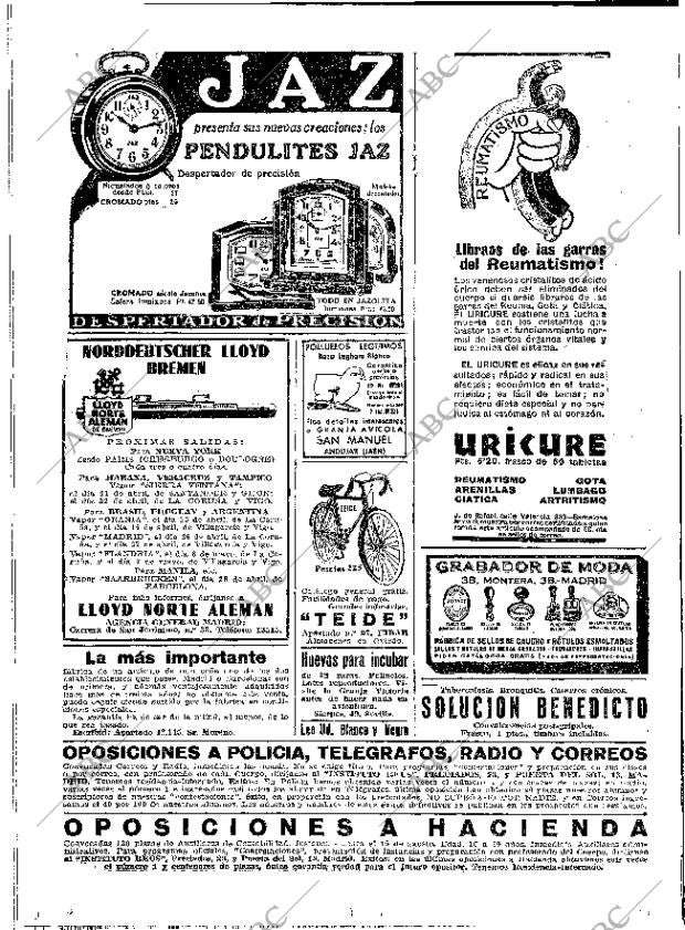ABC MADRID 11-04-1933 página 50