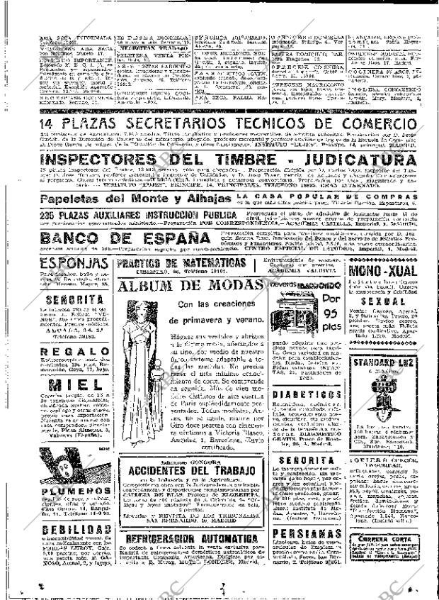 ABC MADRID 11-04-1933 página 62