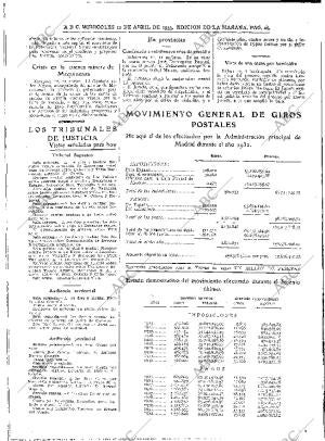 ABC MADRID 12-04-1933 página 26