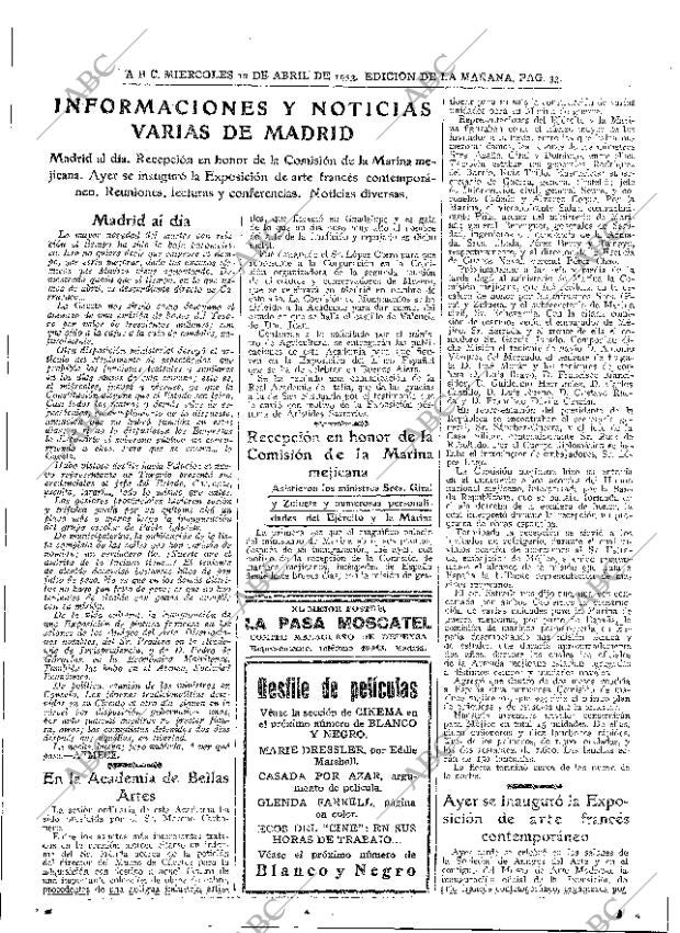 ABC MADRID 12-04-1933 página 33