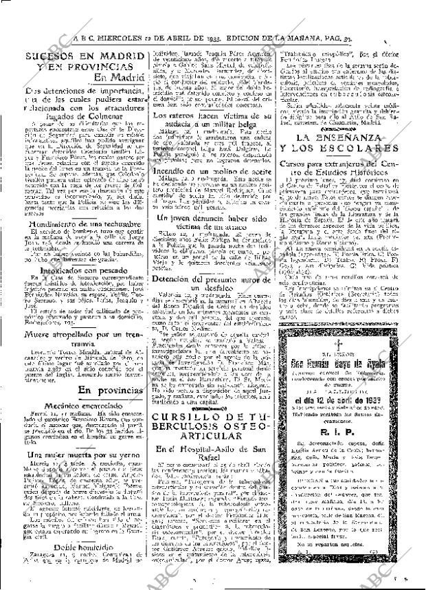 ABC MADRID 12-04-1933 página 39