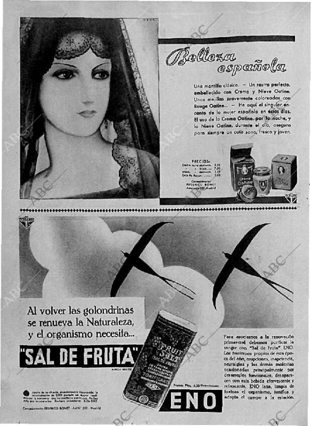 ABC MADRID 13-04-1933 página 2