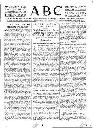 ABC MADRID 13-04-1933 página 23