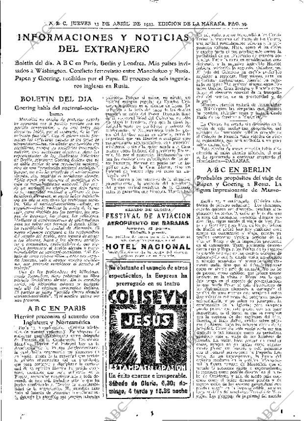ABC MADRID 13-04-1933 página 39