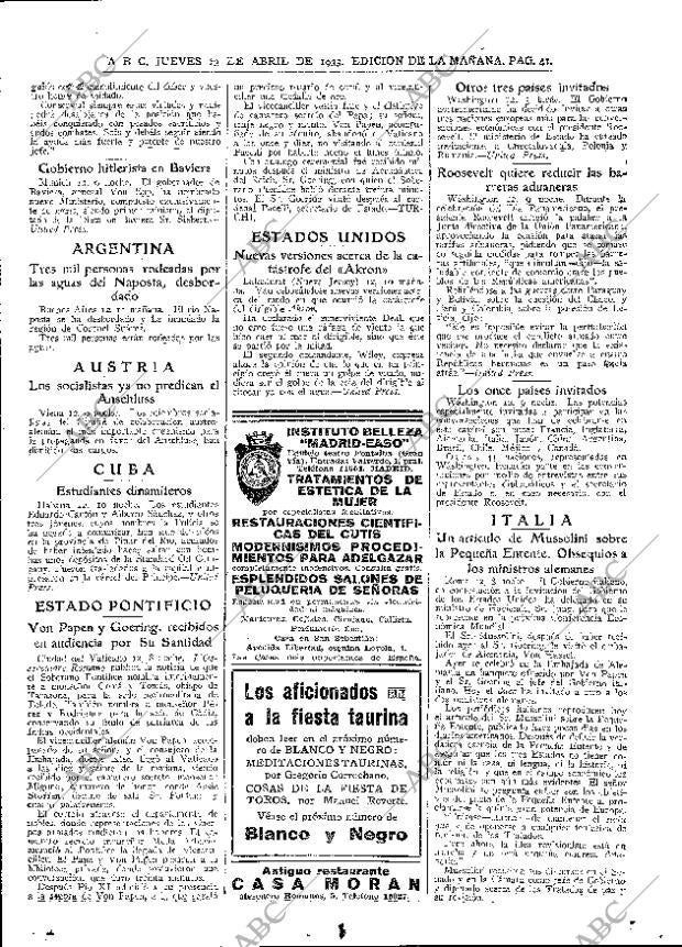 ABC MADRID 13-04-1933 página 41