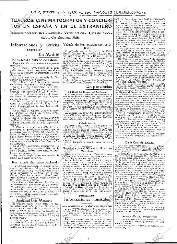 ABC MADRID 13-04-1933 página 51