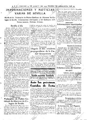 ABC SEVILLA 13-04-1933 página 11