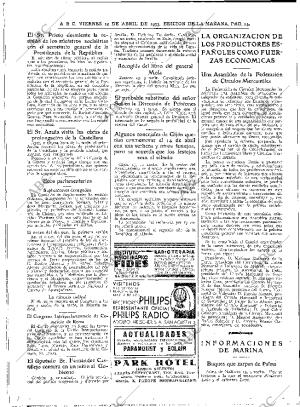 ABC MADRID 14-04-1933 página 24