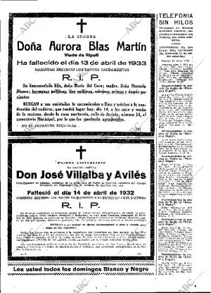 ABC MADRID 14-04-1933 página 43