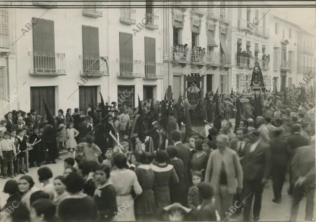 Procesión de la Cofradía de los Dolores el Lunes Santo