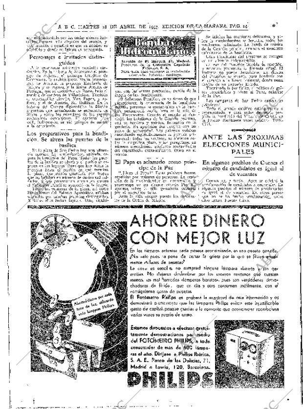 ABC MADRID 18-04-1933 página 24