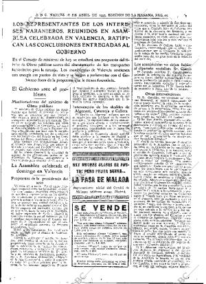 ABC MADRID 18-04-1933 página 25