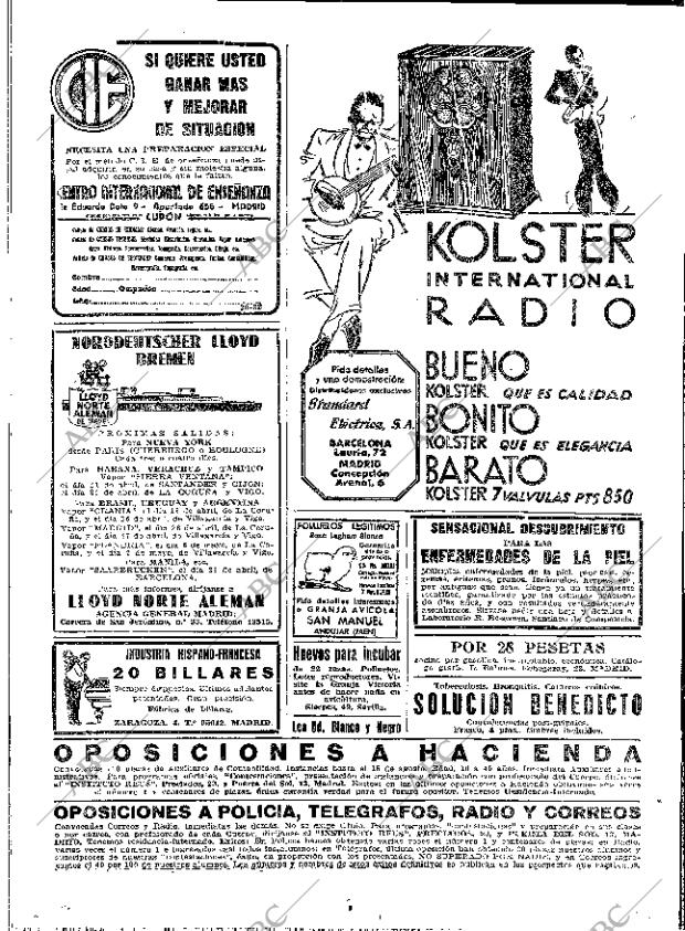 ABC MADRID 18-04-1933 página 56