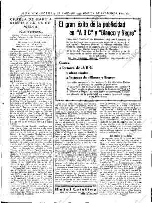 ABC SEVILLA 19-04-1933 página 15