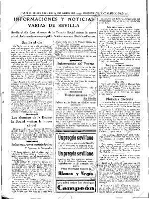 ABC SEVILLA 19-04-1933 página 19