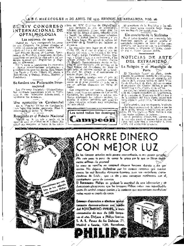 ABC SEVILLA 19-04-1933 página 24